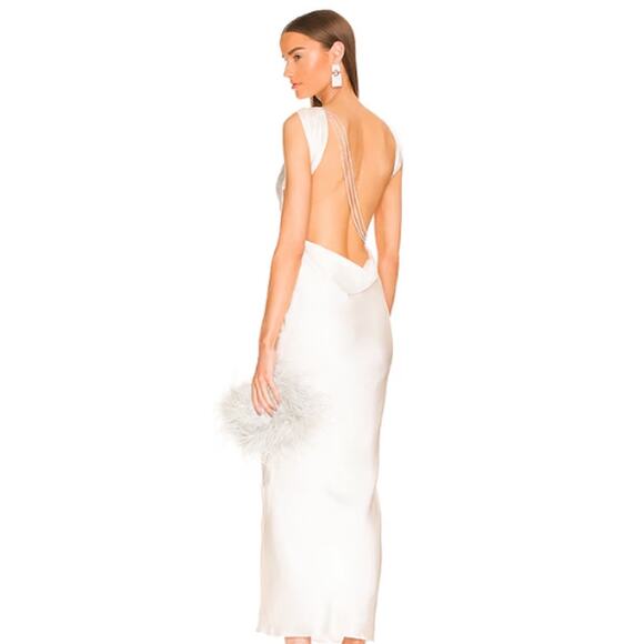 The Bar Pierre Gown in Blanc NWOT Size 6 - Picture 5 of 5
